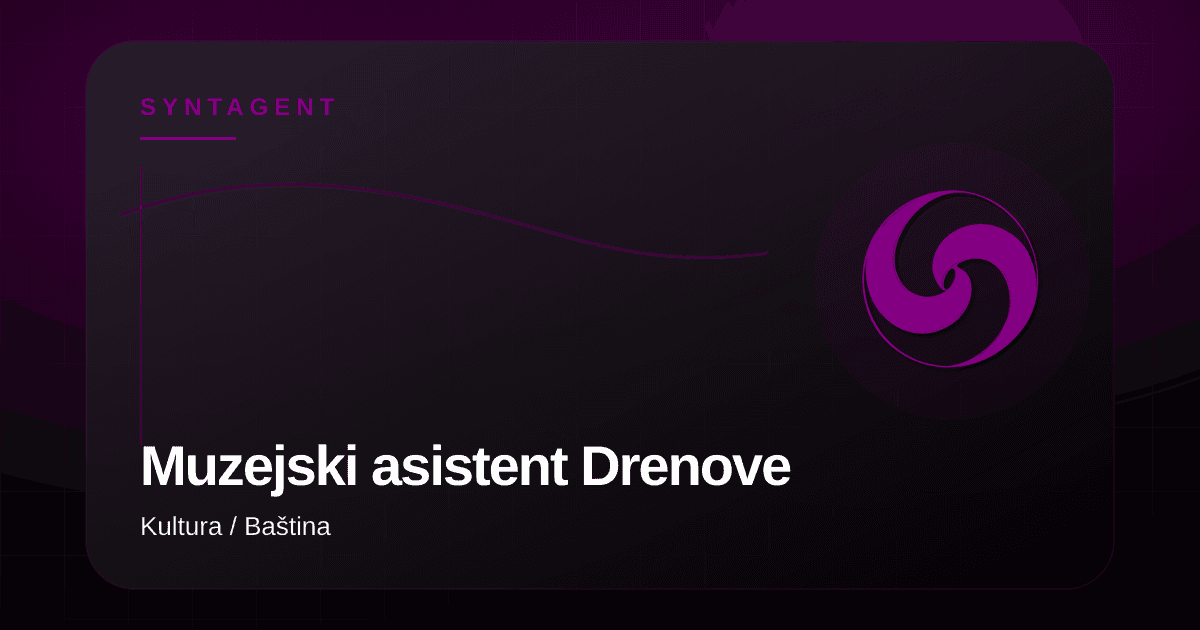 Muzejski asistent Drenove